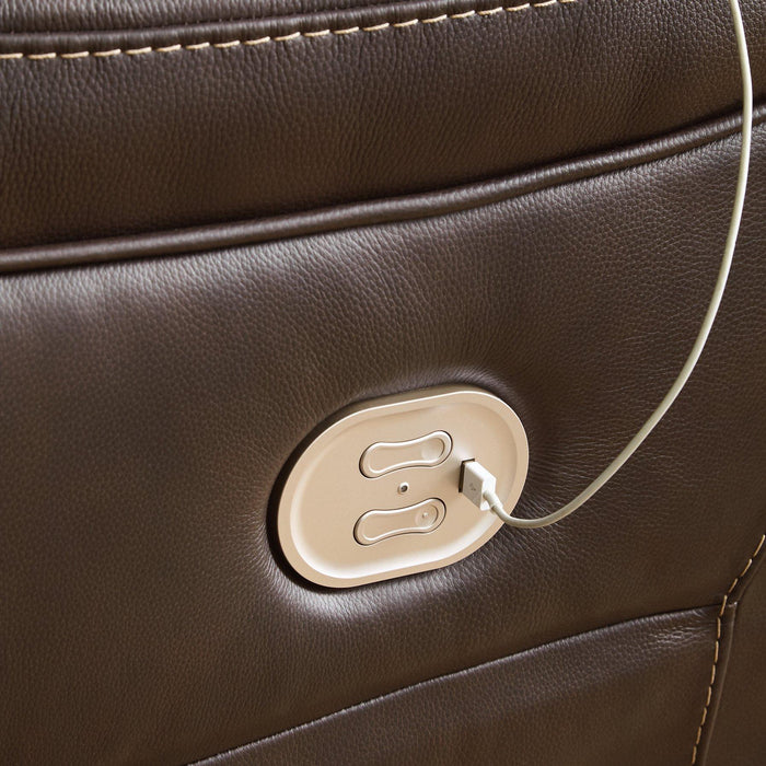 Dunleith Power Reclining Loveseat with Console - Tony’s Furniture Store & Linen (GA) - Multi Location