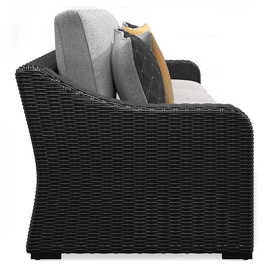 Beachcroft 2-Piece Outdoor Loveseat with Cushion - Tony’s Furniture Store & Linen (GA) - Multi Location