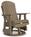 Hyland wave Outdoor Swivel Glider Chair - Tony’s Furniture Store & Linen (GA) - Multi Location