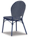 Odyssey Blue Outdoor Table and Chairs (Set of 3) - Tony’s Furniture Store & Linen (GA) - Multi Location