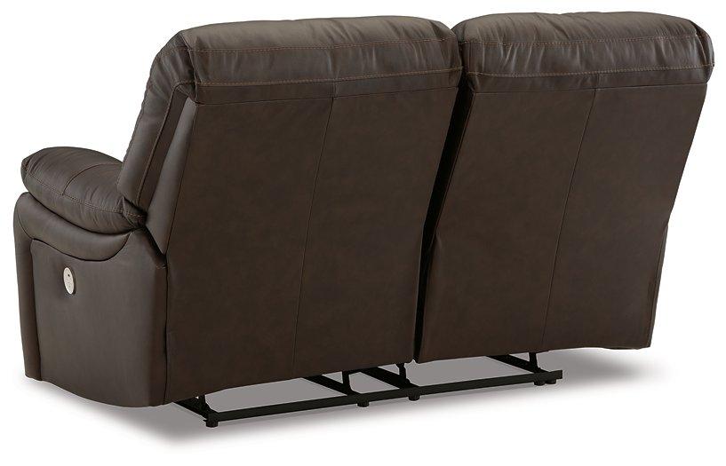 Leesworth Power Reclining Loveseat - Tony’s Furniture Store & Linen (GA) - Multi Location
