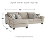 Abney Sofa Chaise - Tony’s Furniture Store & Linen (GA) - Multi Location