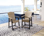 Fairen Trail Outdoor Counter Height Bar Stool (Set of 2) - Tony’s Furniture Store & Linen (GA) - Multi Location