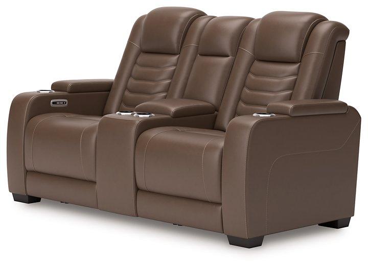 High Impact Power Reclining Loveseat with Console - Tony’s Furniture Store & Linen (GA) - Multi Location