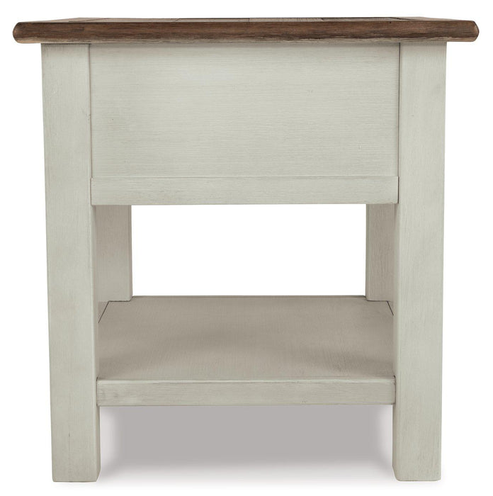 Bolanburg Chairside End Table with USB Ports & Outlets - Tony’s Furniture Store & Linen (GA) - Multi Location