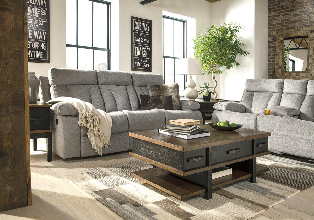 Mitchiner Reclining Sofa with Drop Down Table - Tony’s Furniture Store & Linen (GA) - Multi Location
