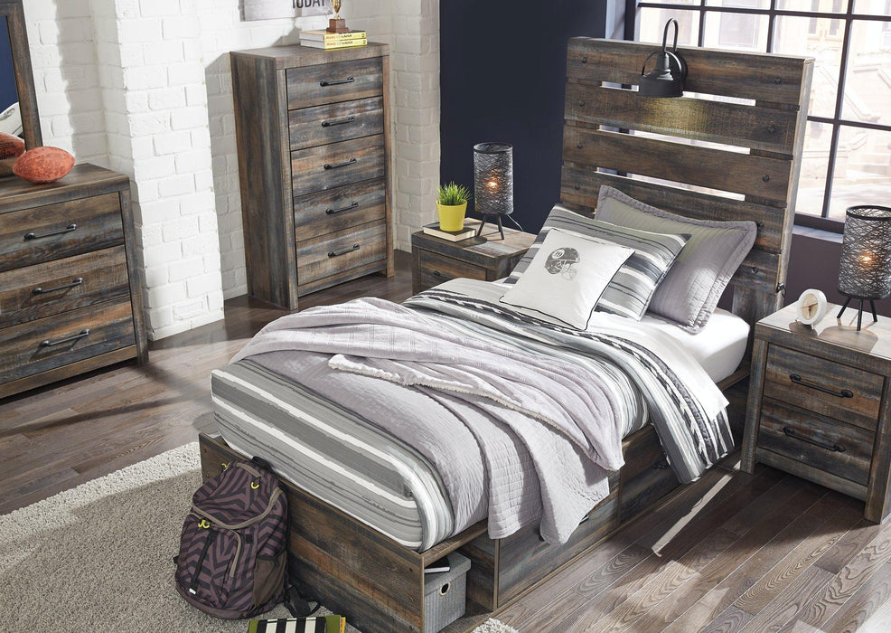 Drystan Bed with 4 Storage Drawers - Tony’s Furniture Store & Linen (GA) - Multi Location