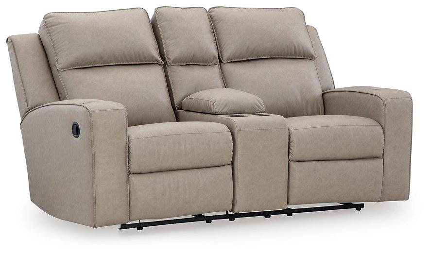 Lavenhorne Reclining Loveseat with Console - Tony’s Furniture Store & Linen (GA) - Multi Location