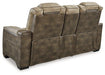 Next-Gen DuraPella Power Reclining Loveseat with Console - Tony’s Furniture Store & Linen (GA) - Multi Location