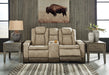 Next-Gen DuraPella Power Reclining Loveseat with Console - Tony’s Furniture Store & Linen (GA) - Multi Location