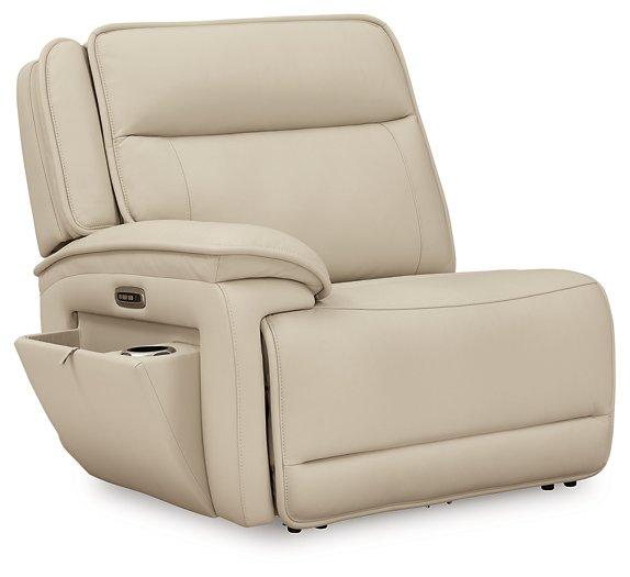 Double Deal Power Reclining Loveseat Sectional with Console - Tony’s Furniture Store & Linen (GA) - Multi Location