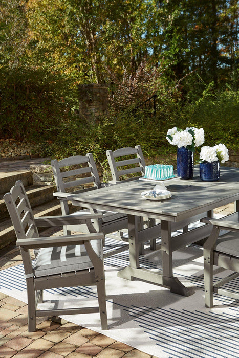 Visola Outdoor Dining Table with 4 Chairs - Tony’s Furniture Store & Linen (GA) - Multi Location