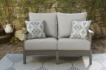Visola Outdoor Loveseat Conversation Set - Tony’s Furniture Store & Linen (GA) - Multi Location
