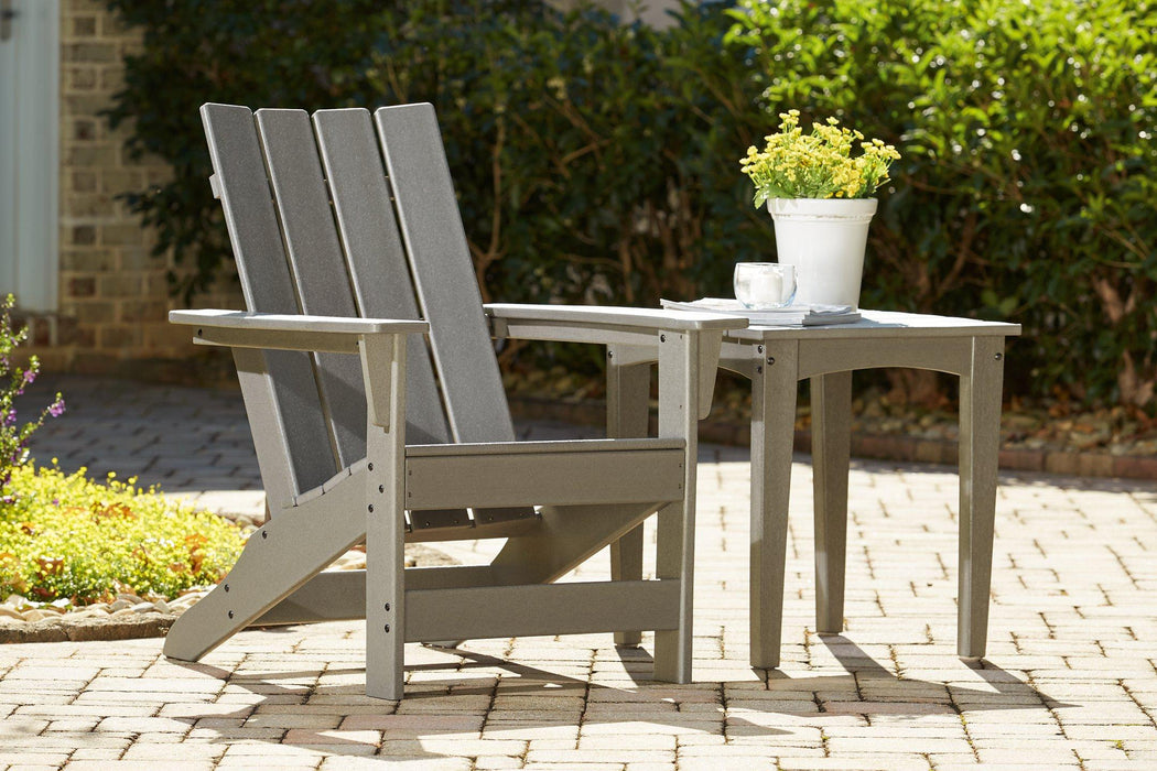 Visola Outdoor Adirondack Chair and End Table - Tony’s Furniture Store & Linen (GA) - Multi Location
