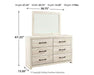 Cambeck Dresser and Mirror - Tony’s Furniture Store & Linen (GA) - Multi Location
