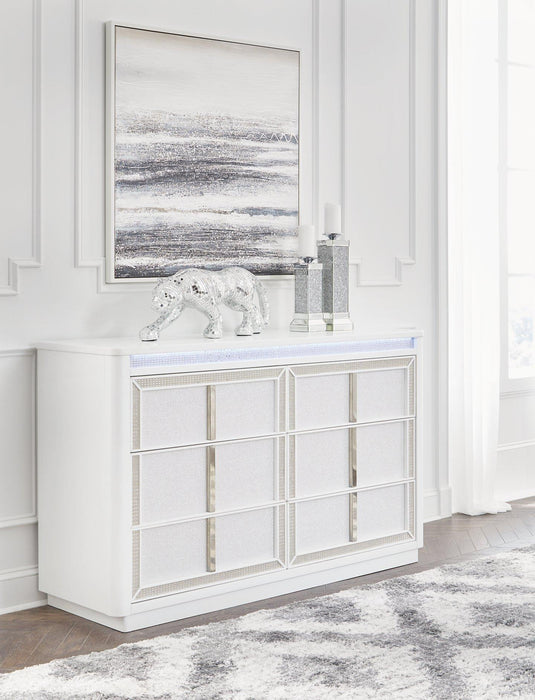 Chalanna Dresser and Mirror - Tony’s Furniture Store & Linen (GA) - Multi Location