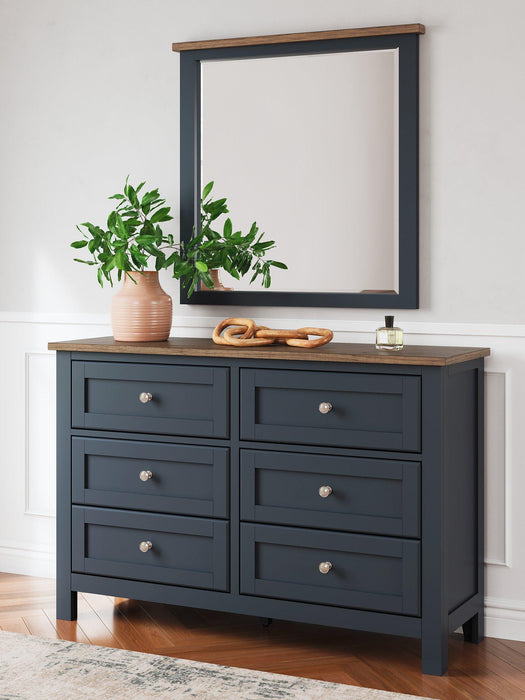 Landocken Dresser and Mirror - Tony’s Furniture Store & Linen (GA) - Multi Location