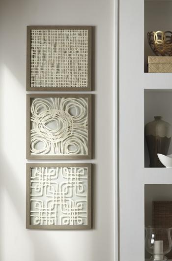 Odella Wall Decor (Set of 3) - Tony’s Furniture Store & Linen (GA) - Multi Location