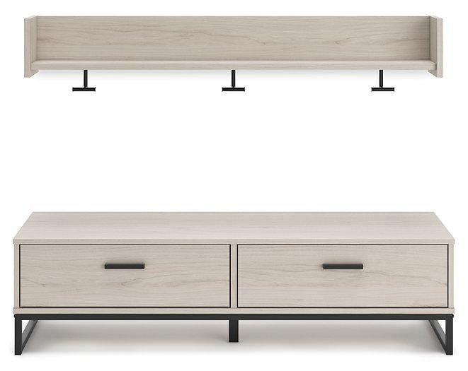 Socalle Bench with Coat Rack - Tony’s Furniture Store & Linen (GA) - Multi Location