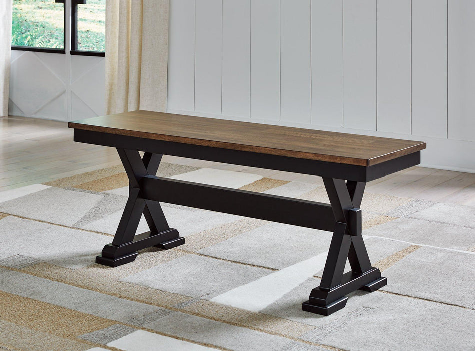 Wildenauer 50" Dining Bench - Tony’s Furniture Store & Linen (GA) - Multi Location
