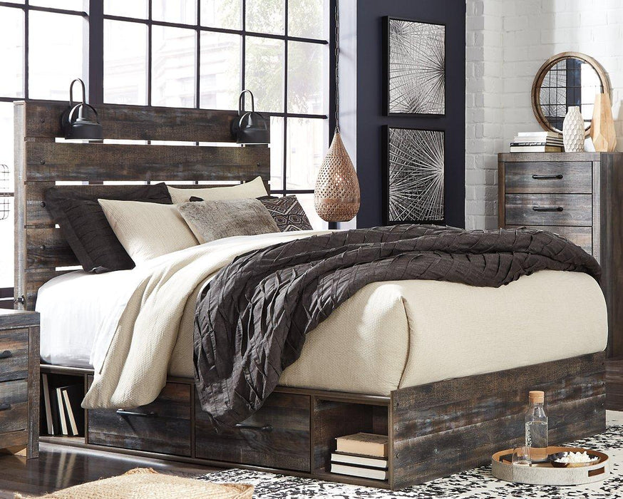 Drystan Bed with 4 Storage Drawers - Tony’s Furniture Store & Linen (GA) - Multi Location