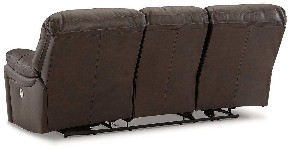 Leesworth Power Reclining Sofa - Tony’s Furniture Store & Linen (GA) - Multi Location