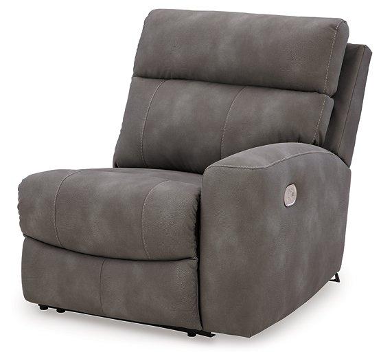 Next-Gen DuraPella Power Reclining Sectional Loveseat with Console - Tony’s Furniture Store & Linen (GA) - Multi Location