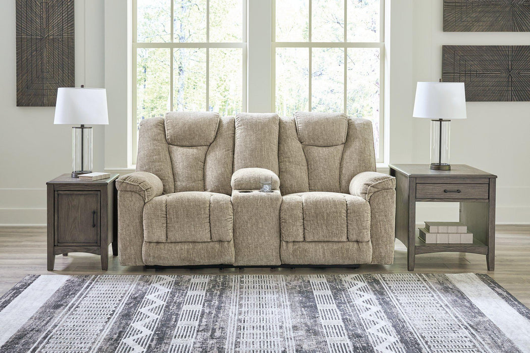 Hindmarsh Power Reclining Loveseat with Console - Tony’s Furniture Store & Linen (GA) - Multi Location