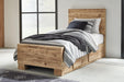 Hyanna Bed with 1 Side Storage - Tony’s Furniture Store & Linen (GA) - Multi Location