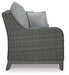 Elite Park Outdoor Loveseat with Cushion - Tony’s Furniture Store & Linen (GA) - Multi Location