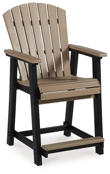Fairen Trail Outdoor Counter Height Bar Stool (Set of 2) - Tony’s Furniture Store & Linen (GA) - Multi Location