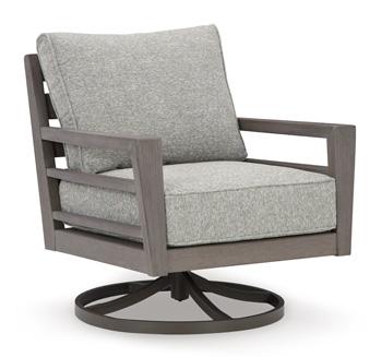 Hillside Barn Outdoor Swivel Lounge with Cushion - Tony’s Furniture Store & Linen (GA) - Multi Location