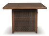 Paradise Trail Outdoor Counter Height Dining Table with 4 Barstools - Tony’s Furniture Store & Linen (GA) - Multi Location
