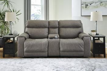 Starbot 3-Piece Power Reclining Loveseat with Console - Tony’s Furniture Store & Linen (GA) - Multi Location