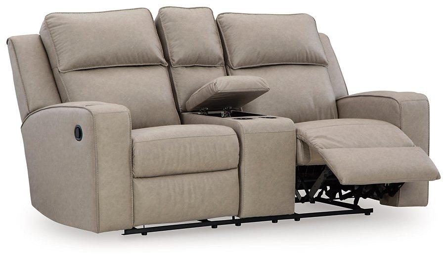 Lavenhorne Reclining Loveseat with Console - Tony’s Furniture Store & Linen (GA) - Multi Location