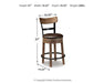 Pinnadel Counter Height Bar Stool - Tony’s Furniture Store & Linen (GA) - Multi Location