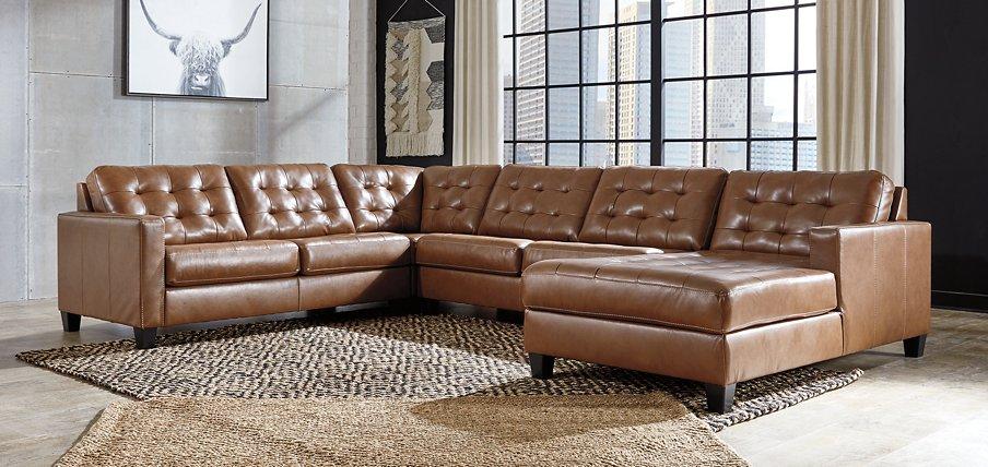 Baskove Sectional with Chaise - Tony’s Furniture Store & Linen (GA) - Multi Location