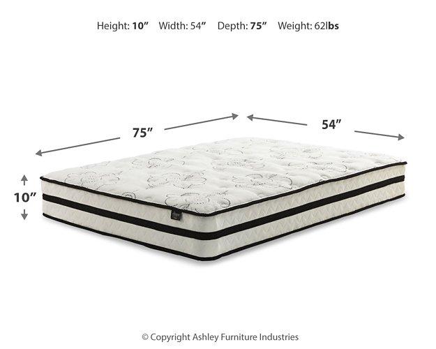 Chime 10 Inch Hybrid Mattress in a Box - Tony’s Furniture Store & Linen (GA) - Multi Location