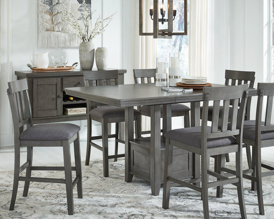 Hallanden Counter Height Dining Room Set - Tony’s Furniture Store & Linen (GA) - Multi Location