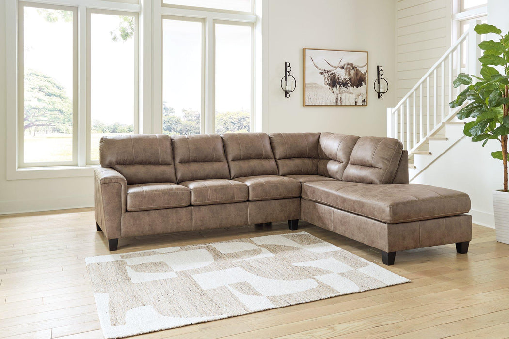 Navi 2-Piece Sectional Sofa Sleeper Chaise - Tony’s Furniture Store & Linen (GA) - Multi Location