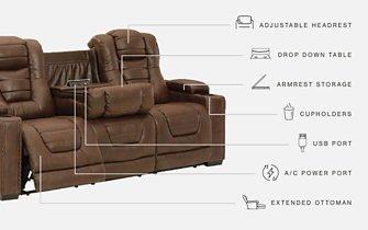 Owner's Box Power Reclining Sofa - Tony’s Furniture Store & Linen (GA) - Multi Location