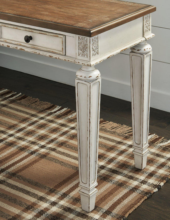Realyn 2-Piece Home Office Desk - Tony’s Furniture Store & Linen (GA) - Multi Location