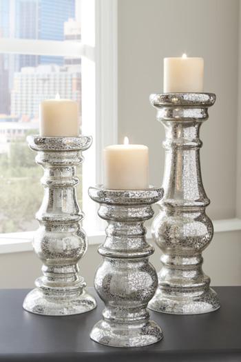 Rosario Candle Holder (Set of 3) - Tony’s Furniture Store & Linen (GA) - Multi Location