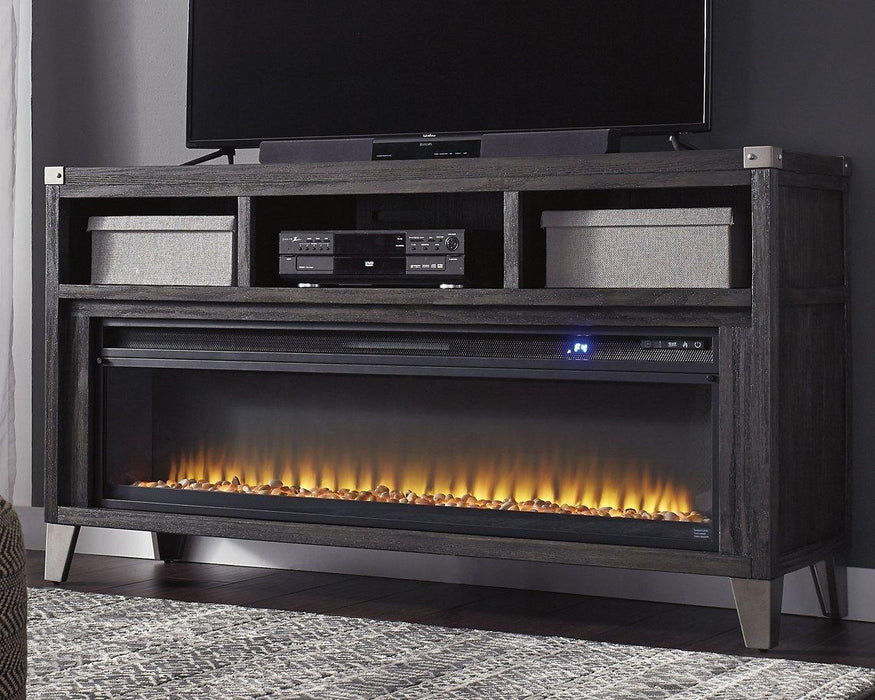 Todoe 65" TV Stand with Electric Fireplace - Tony’s Furniture Store & Linen (GA) - Multi Location