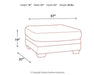 Tracling Oversized Ottoman - Tony’s Furniture Store & Linen (GA) - Multi Location