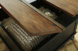 Valebeck Coffee Table with Lift Top - Tony’s Furniture Store & Linen (GA) - Multi Location