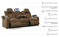 Wolfridge Power Reclining Loveseat - Tony’s Furniture Store & Linen (GA) - Multi Location