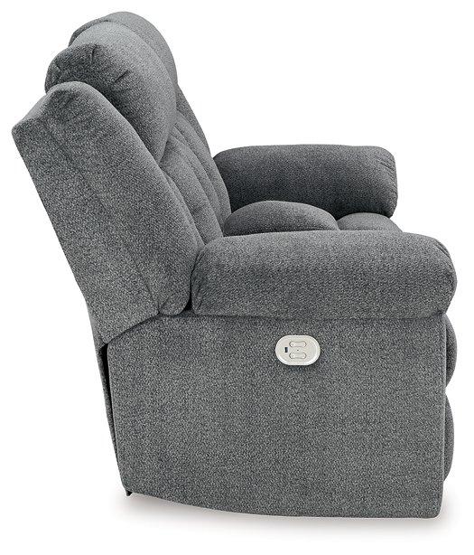 Tip-Off Power Reclining Loveseat - Tony’s Furniture Store & Linen (GA) - Multi Location