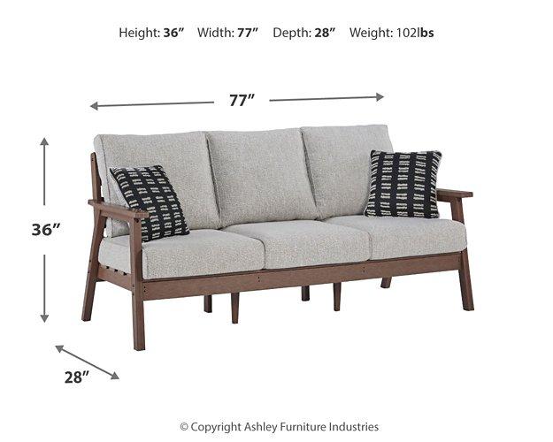 Emmeline Outdoor Sofa with Cushion - Tony’s Furniture Store & Linen (GA) - Multi Location