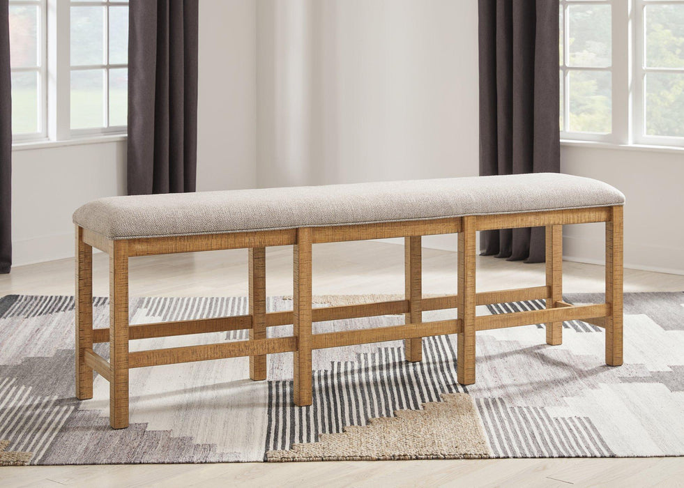 Havonplane 72" Counter Height Dining Bench - Tony’s Furniture Store & Linen (GA) - Multi Location